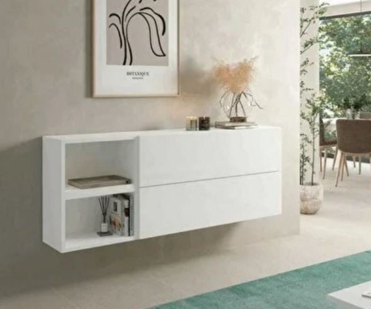 Mozide White Petra Dresuar