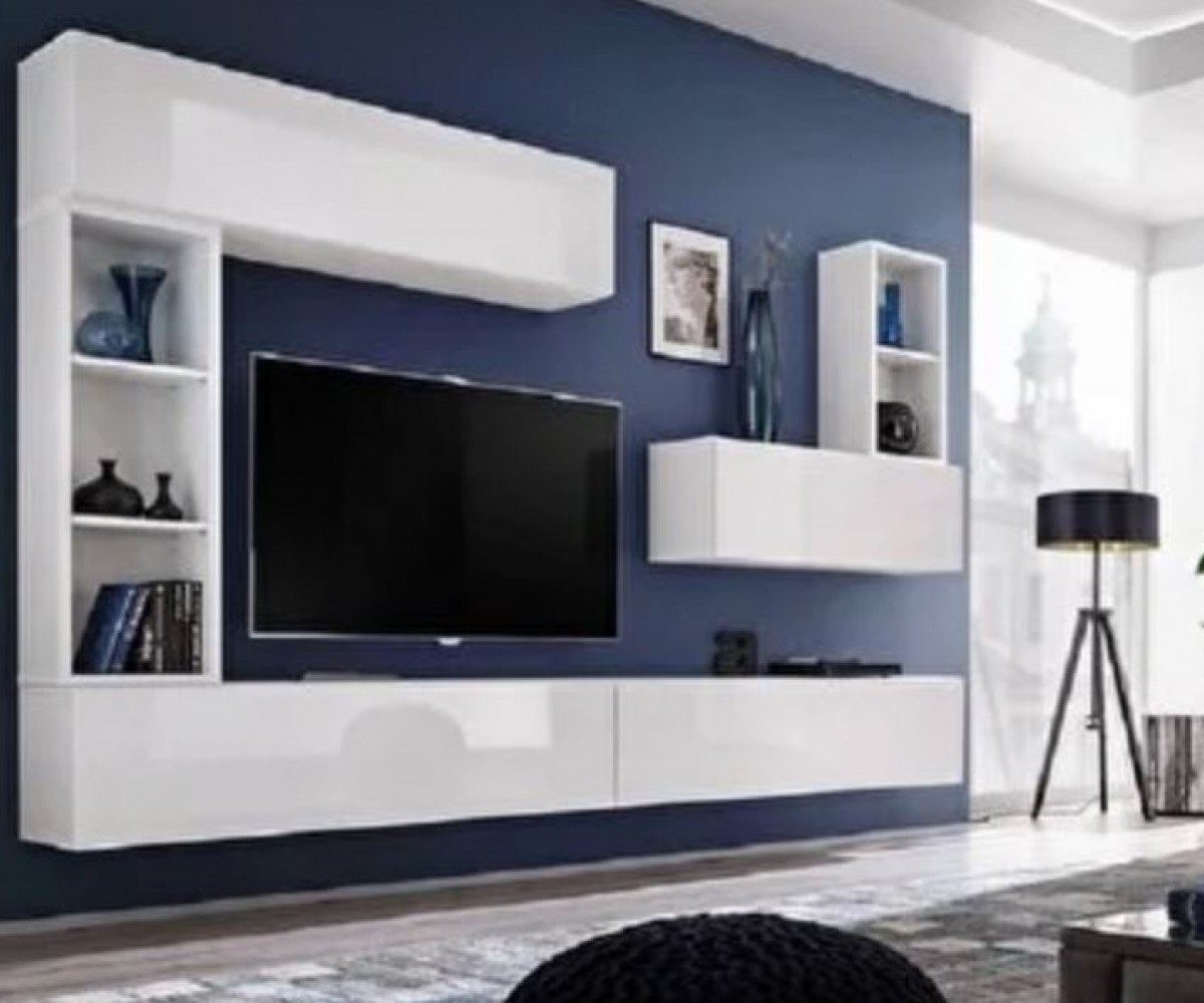 Mozide New White Poet Tv Ünitesi