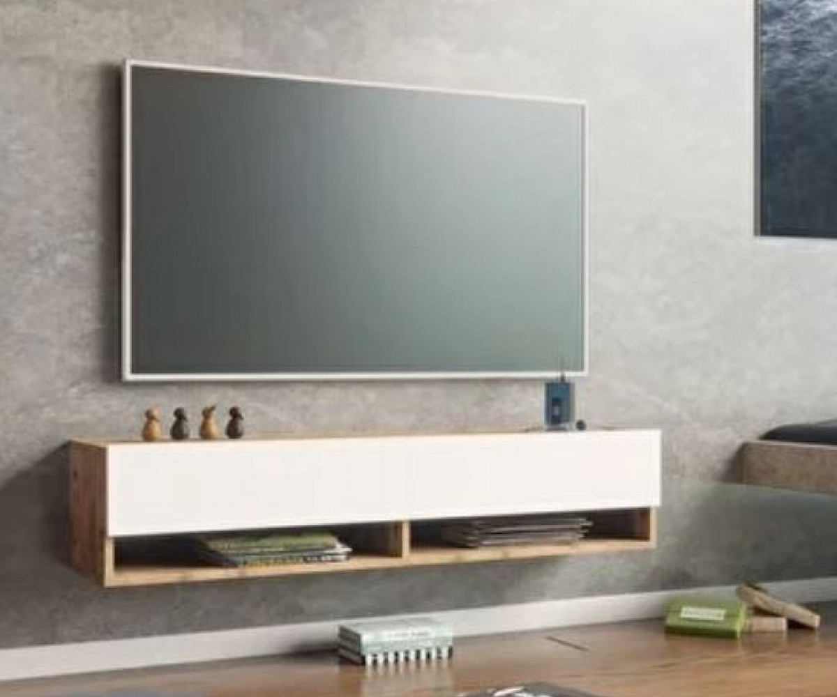 Mozide White Oak Linea TV Ünitesi