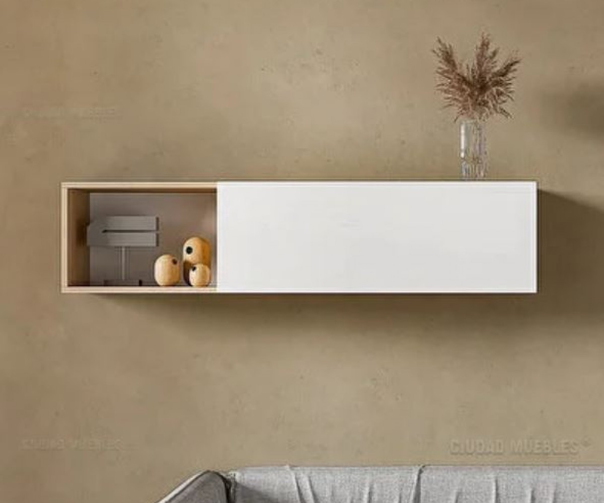 Mozide Oak Isola Kitaplık